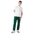 Miniatyrbillede 7 af 8: Lacoste Caiman Kortærmet Polo Hvid XL Mand