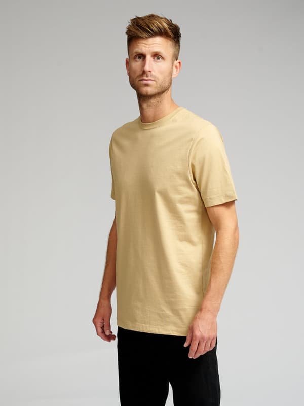 Organic Basic T-paita - Sand