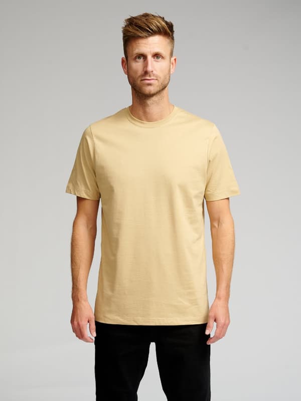 Organic Basic T-paita - Sand