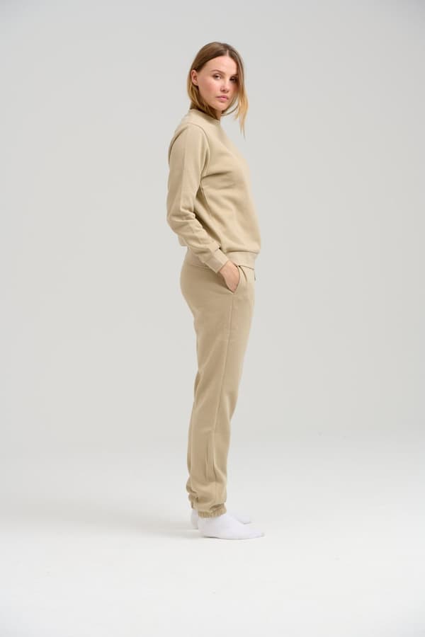 Perus miehistön kaulahikike - tumma beige