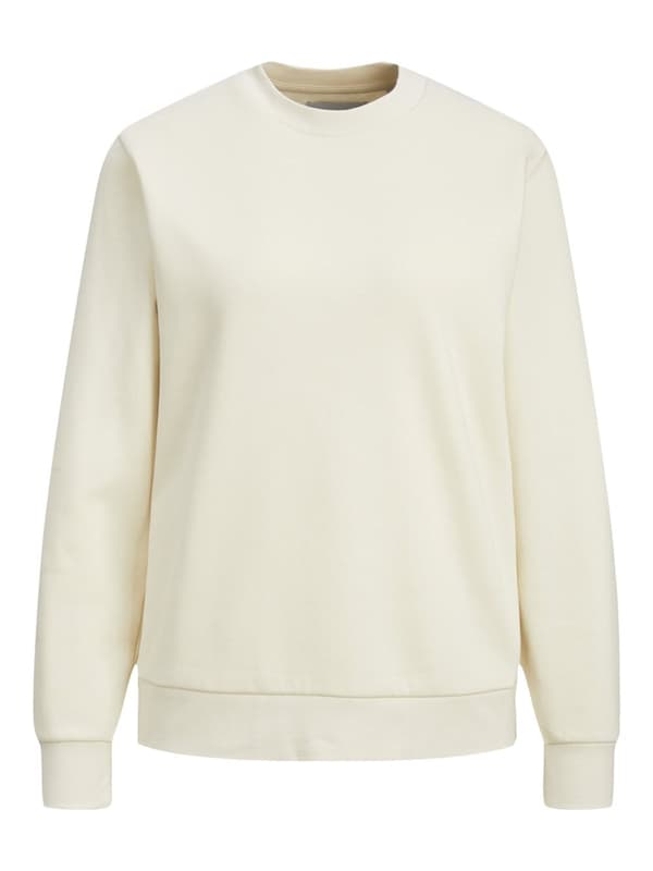 Basic Crewneck Sweat - Lys Beige Lys Beige S
