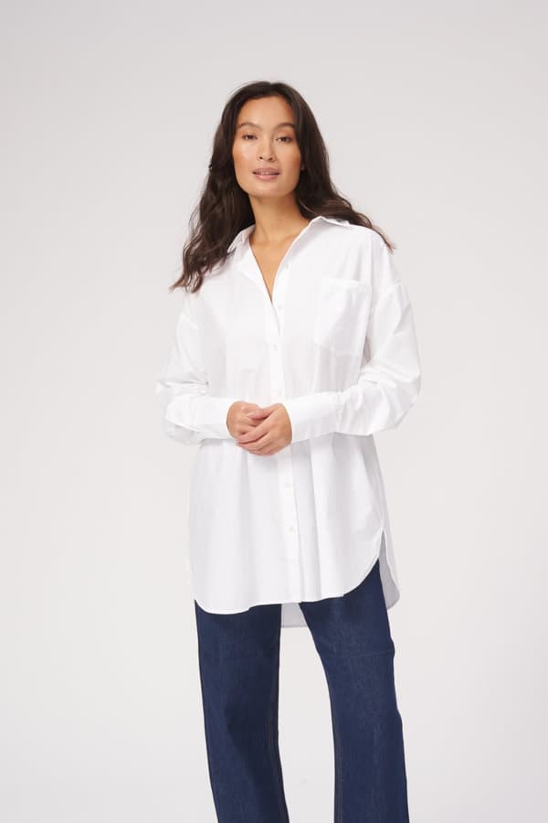 Oversized skjorta