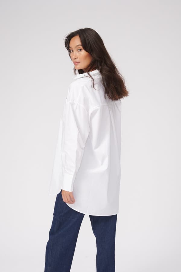Oversized skjorta
