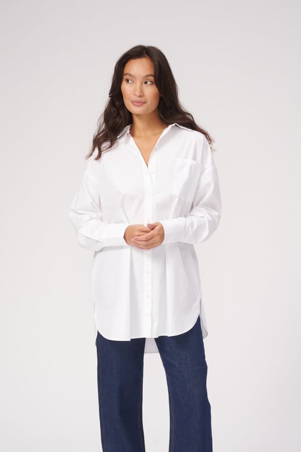 Oversized skjorta