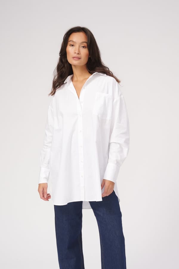 Oversized skjorta
