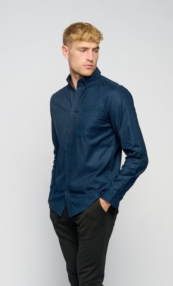The Original Performance Oxford Shirt - Navy Blazer Flåde XL
