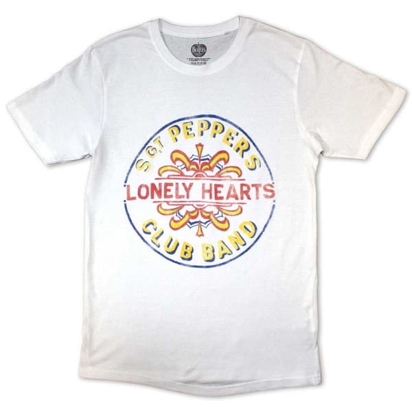 The Beatles Unisex T-Shirt: Painted Pepper (Medium)