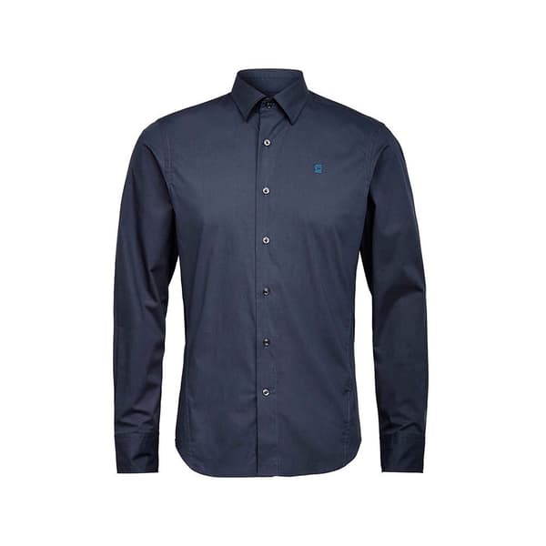 G-star Dressed Super Slim Skjorta Med Långa ärmar Blå XS Man