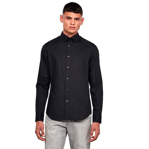 G-star Dressed Super Slim Skjorta Med Långa ärmar Svart XS Man
