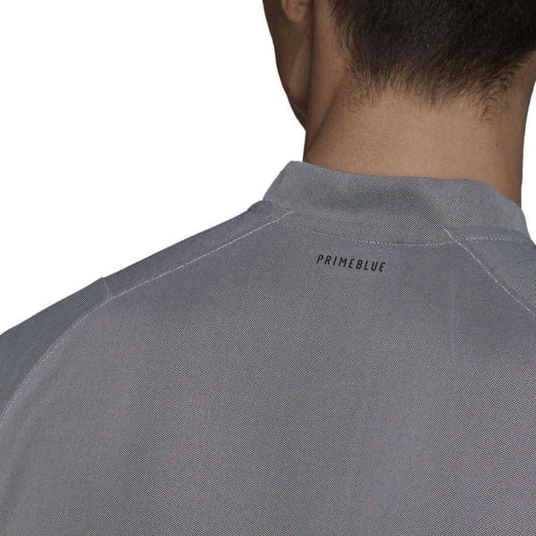 Adidas Freelift Primeblue Kortärmad Polotröja Grå S Man