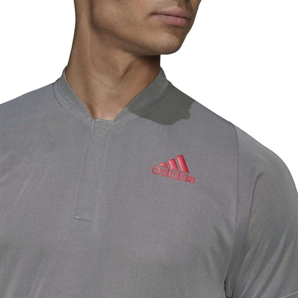 Adidas Freelift Primeblue Kortärmad Polotröja Grå S Man