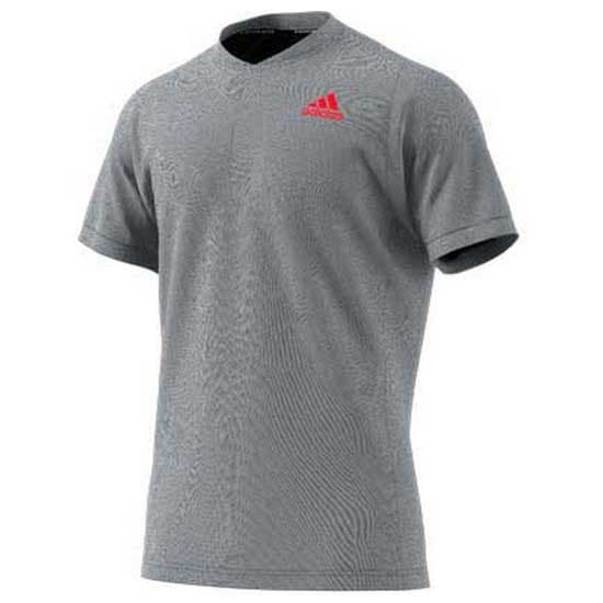Adidas Freelift Primeblue Kortärmad Polotröja Grå S Man