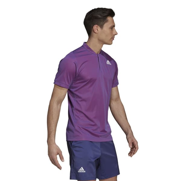 Adidas Freelift Primeblue Lyhythihainen Pikeepaita Pinkki L Mies