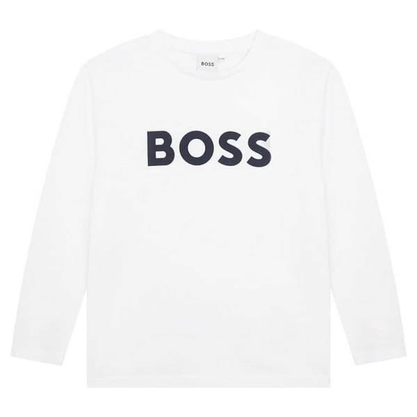 Boss J25p25 T-shirt Med Lång ärm 8 Years