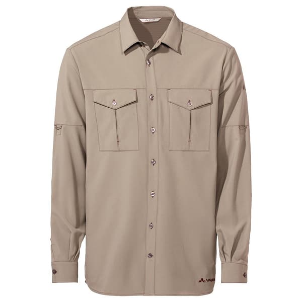 Vaude Rosemoor Ii Skjorta Med Långa ärmar Beige 2XL Man