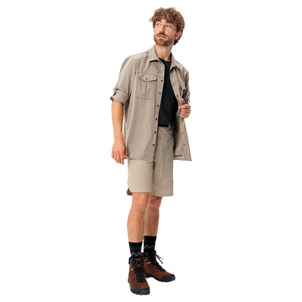 Vaude Rosemoor Ii Skjorta Med Långa ärmar Beige 2XL Man