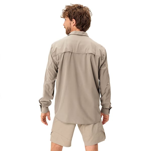 Vaude Rosemoor Ii Skjorta Med Långa ärmar Beige 2XL Man