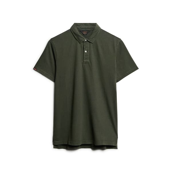 Superdry Studios Jersey Pikétröja Med Lång ärm Grönt 2XL Man