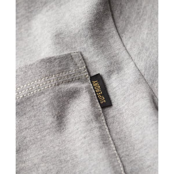 Superdry Contrast Stitch Pocket T-shirt Med Korta ärmar Grå L Man