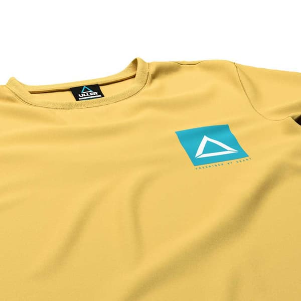 Uller Iconic T-shirt Med Korta ärmar Gul M Man