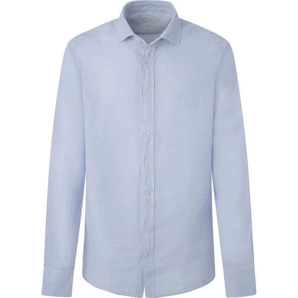Hackett Hm309744 Skjorte Med Lange ærmer Blå L Mand
