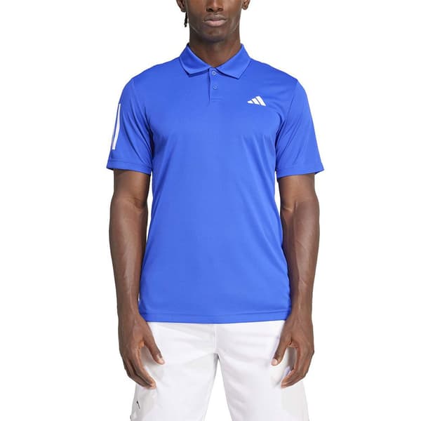 Adidas Club 3 Stripes Kortärmad Polotröja  S Man