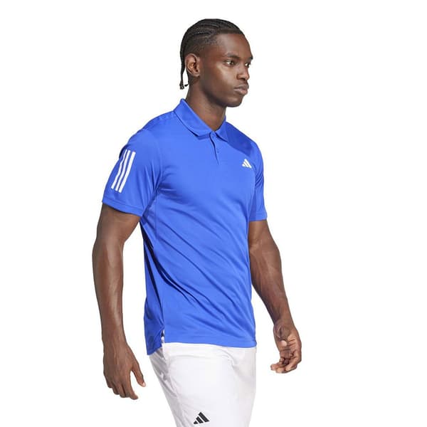 Adidas Club 3 Stripes Kortärmad Polotröja  S Man