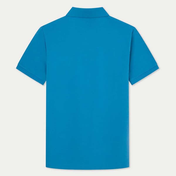 Hackett Essential Kortärmad Polotröja Blå L Man