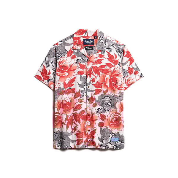 Superdry Hawaiian Resort Kortærmet Skjorte Flerfarvet 2XL Mand