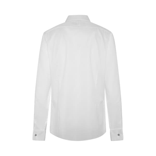 Hackett Royal Ox Dc Skjorta Med Långa ärmar Vit 155 Man