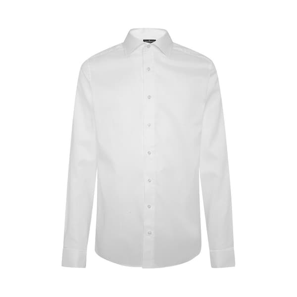 Hackett Royal Ox Dc Skjorta Med Långa ärmar Vit 155 Man