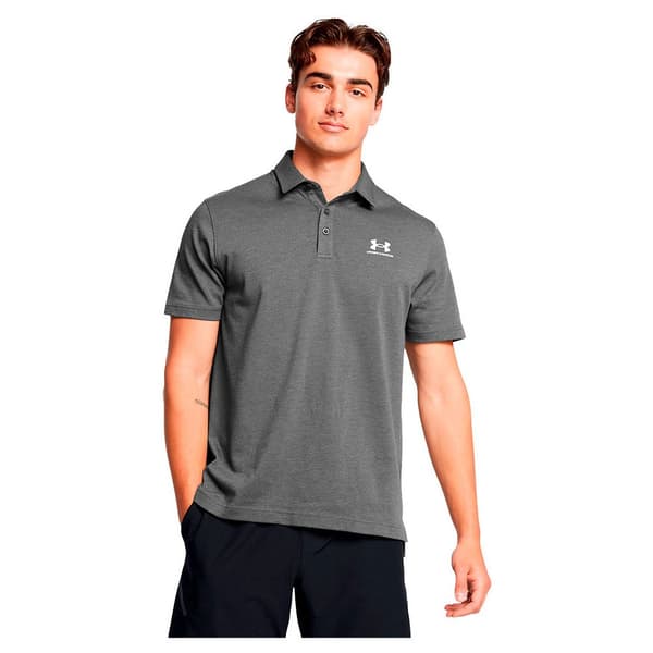 Under Armour Icon Kortärmad Polotröja Grå 2XL Man