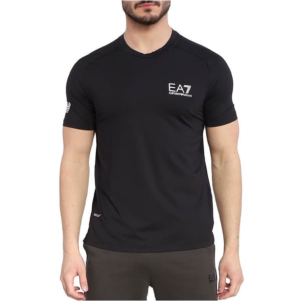 Ea7 Emporio Armani 8npt22-pjemz Lyhythihainen T-paita Musta M Mies
