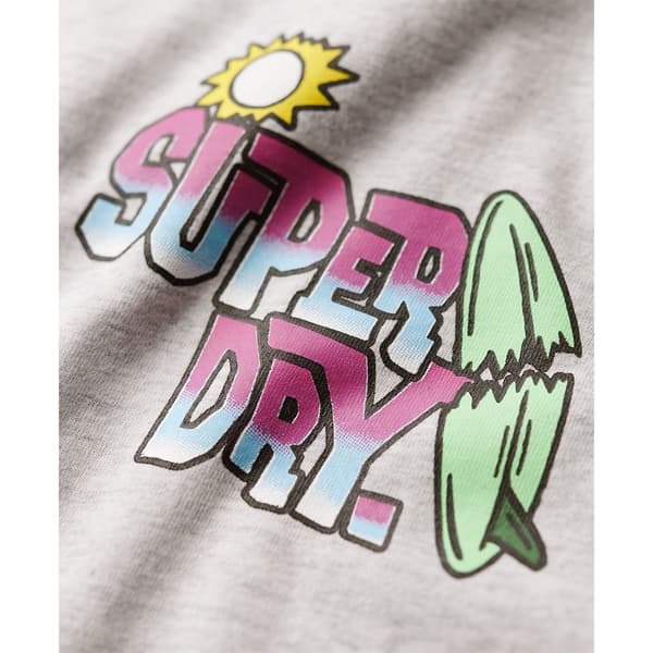 Superdry Neon Travel Chest Loose T-shirt Med Korta ärmar Grå M Man