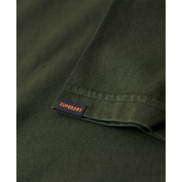 Superdry Studios Jersey Polo Med Lange ærmer Grøn L Mand