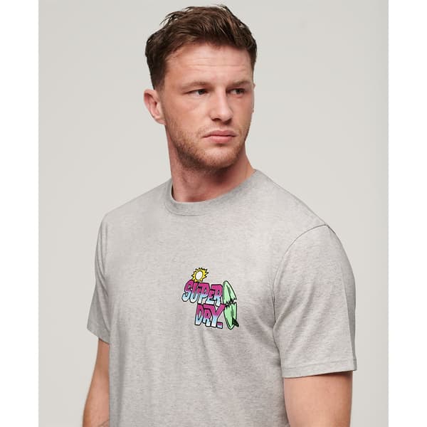 Superdry Neon Travel Chest Loose T-shirt Med Korta ärmar Grå S Man