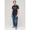 Miniatyrbild 3 av 6: Superdry Rock Graphic Band T-shirt Med Korta ärmar Blå L Man