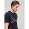 Miniatyrbild 4 av 6: Superdry Rock Graphic Band T-shirt Med Korta ärmar Blå L Man