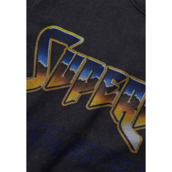 Superdry Rock Graphic Band T-shirt Med Korta ärmar Blå L Man