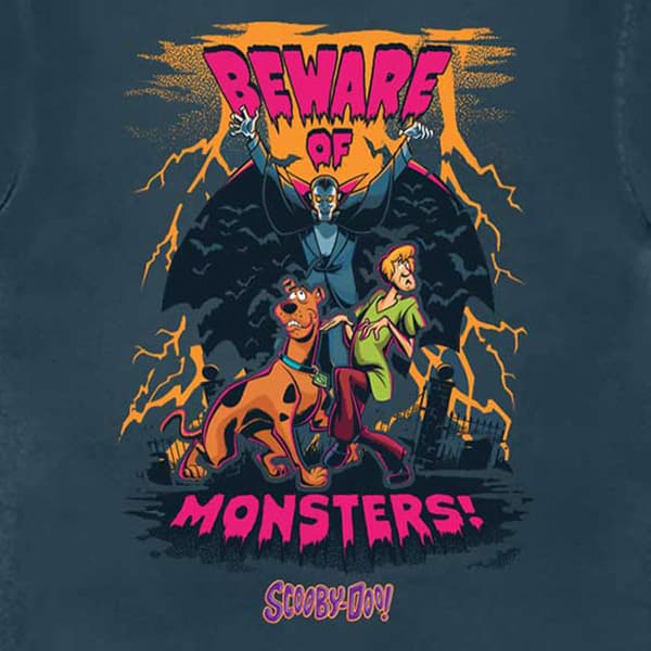 Scooby Doo Beware Of Monsters T Shirt
