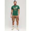 Miniatyrbild 4 av 6: Superdry Metallic Workwear Graphic T-shirt Med Korta ärmar Grönt L Man