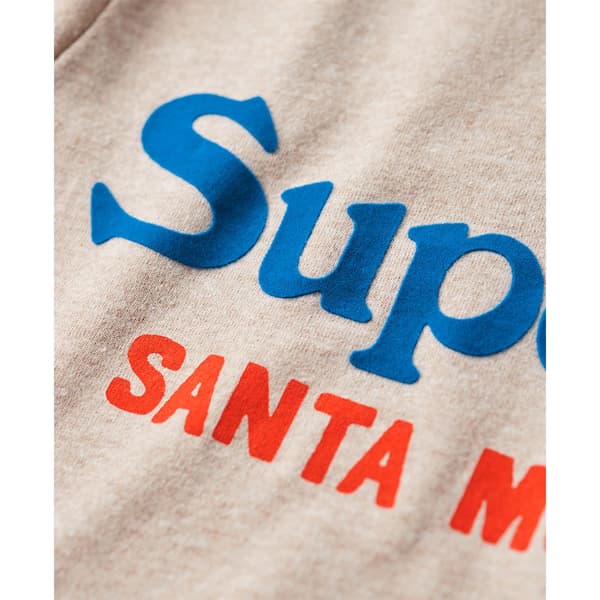 Superdry Venue Duo Logo T-shirt Med Korta ärmar Beige 2XL Man