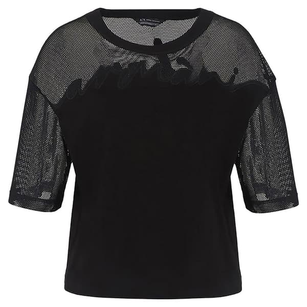 Armani Exchange 3dyt34 T-shirt Med Korte ærmer Brun XS Kvinde
