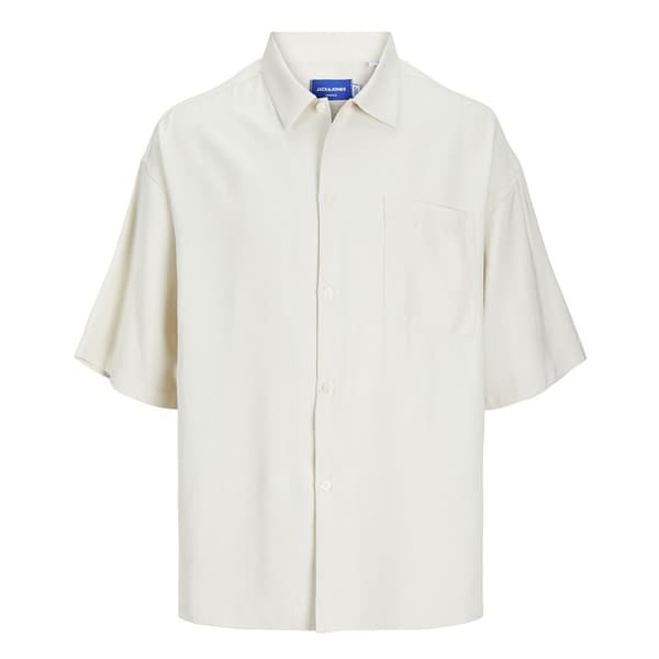 Jack & Jones John Kortärmad Skjorta Beige M Man