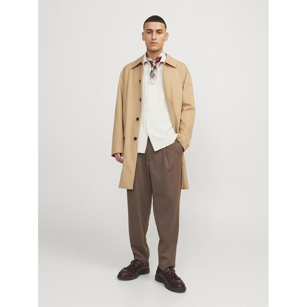 Jack & Jones John Kortärmad Skjorta Beige M Man