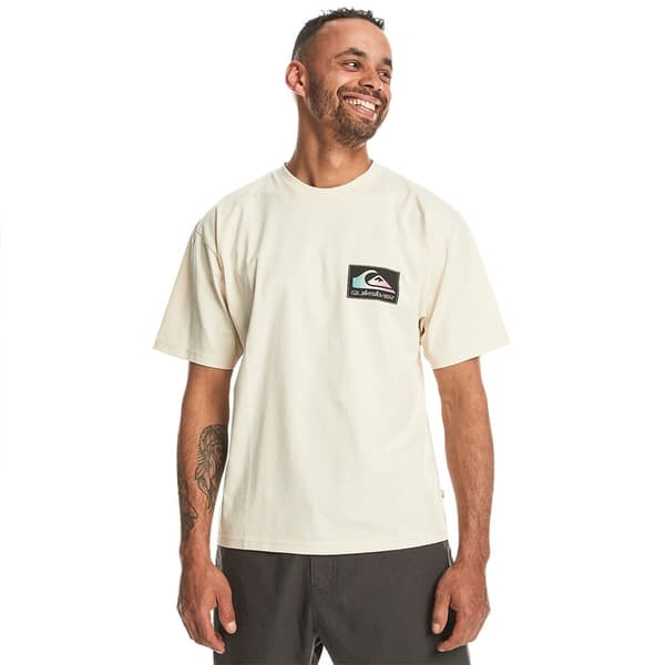 Quiksilver Back Flash T-shirt Med Korta ärmar Beige XL Man