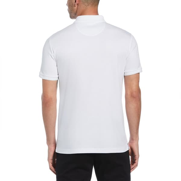 Original Penguin Daddy Organic Pique Sticker Pete Kortärmad Polotröja Vit L Man