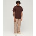 Pikkukuva 3 / 6: Superdry Contrast Stitch Pocket Lyhythihainen T-paita Ruskea L Mies