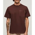 Pikkukuva 1 / 6: Superdry Contrast Stitch Pocket Lyhythihainen T-paita Ruskea L Mies