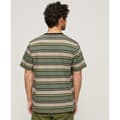 Miniatyrbild 2 av 6: Superdry Relaxed Fit Stripe T-shirt Med Korta ärmar Grönt 2XL Man